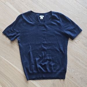 J. Crew Navy Blue Top